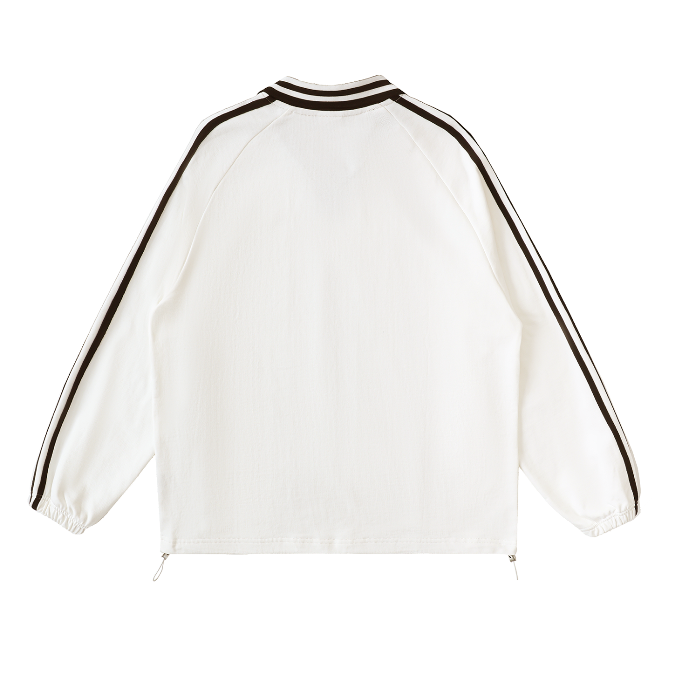 White and Brown UV Sweatshirt