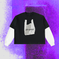 10p Oversized Layered Tee
