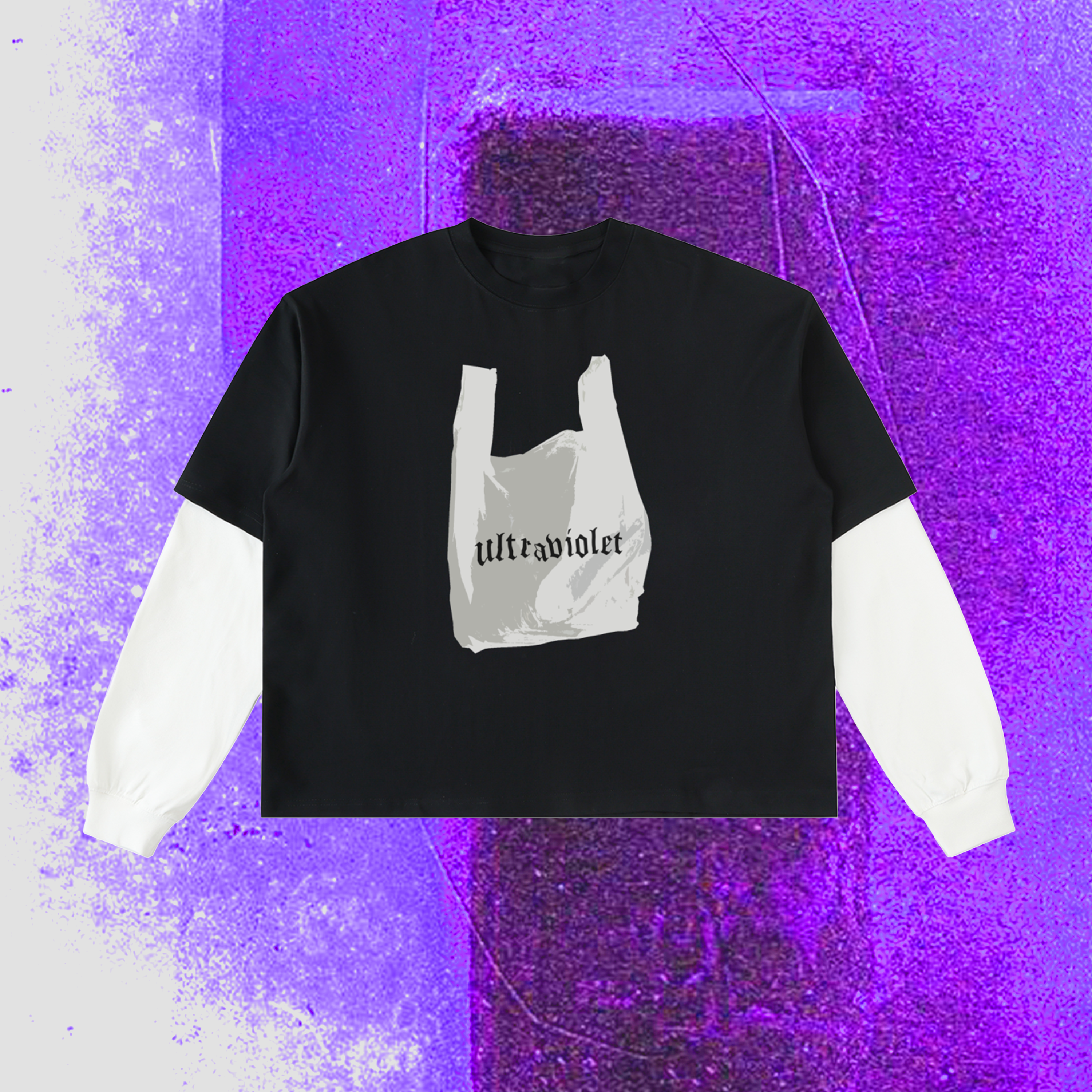 10p Oversized Layered Tee